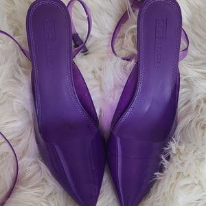 Asos purple shoe